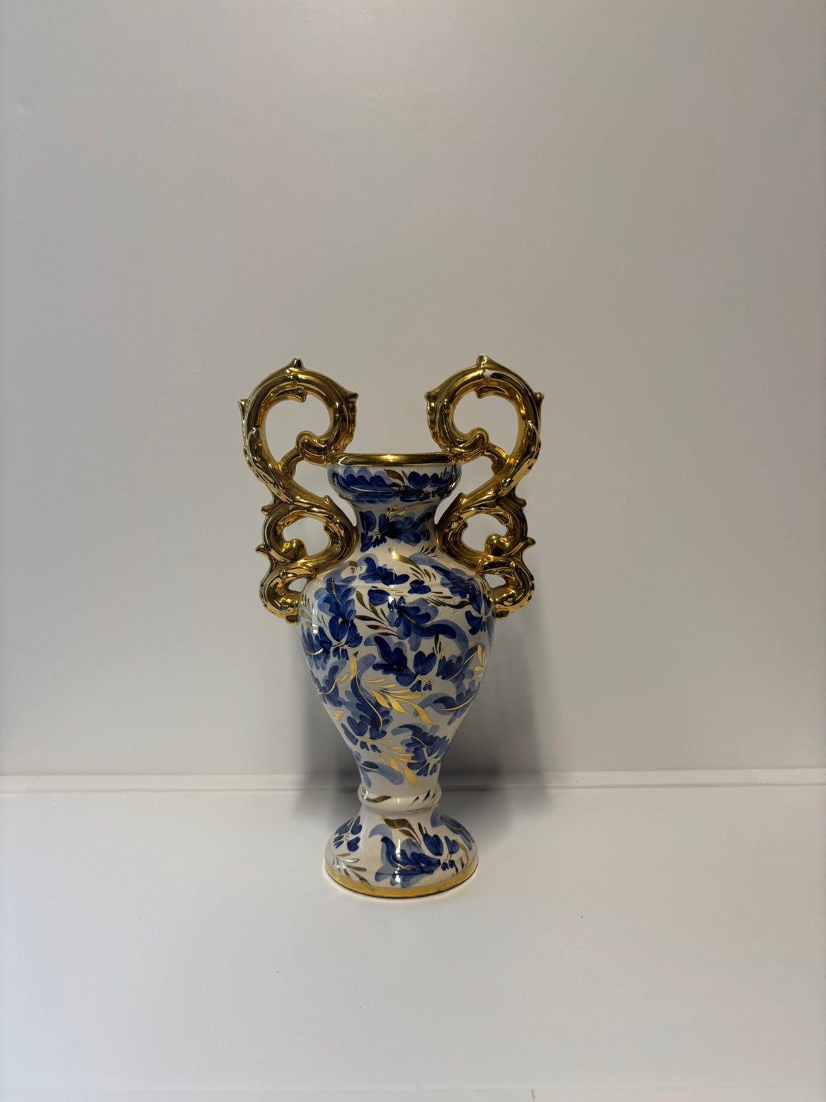 Vintage 50s H. Bequet vaas, Antiek en Kunst, Ophalen of Verzenden