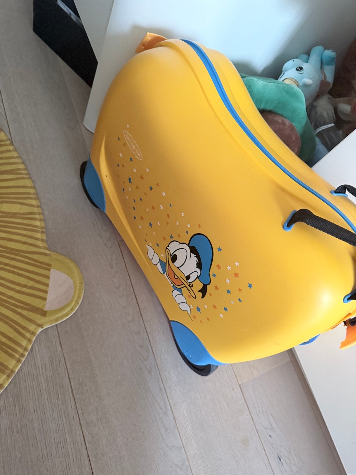 Samsonite Donald Duck Kinderkoffer - Zitten & Rijden, Sieraden, Tassen en Uiterlijk, Koffers, Wieltjes, Gebruikt, Hard kunststof