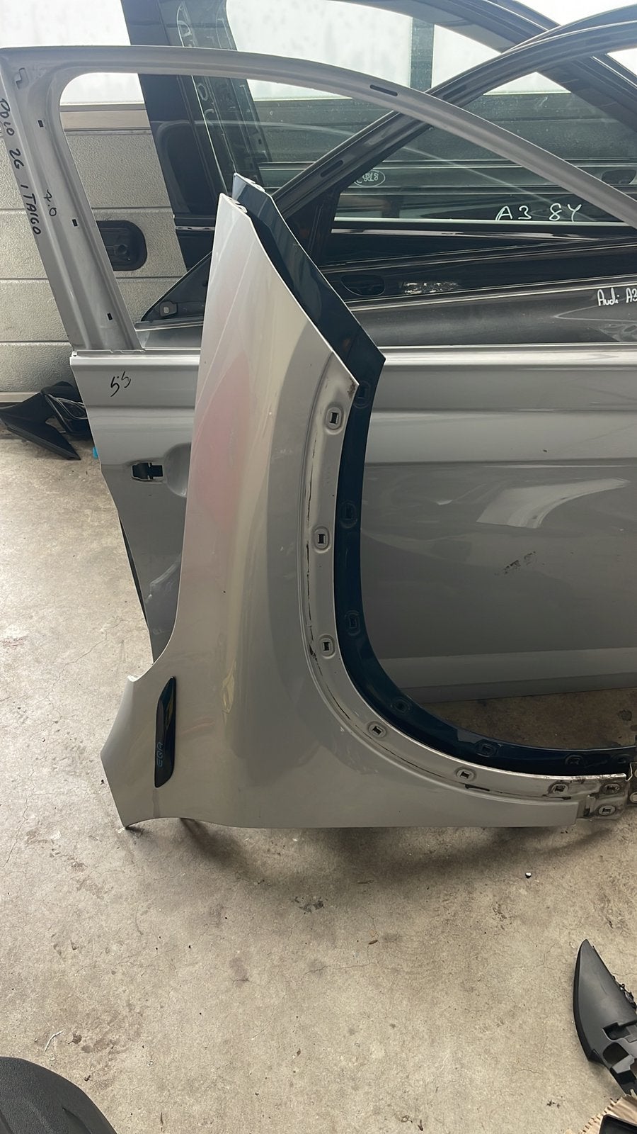 Mercedes gla W247 rechts voor spatbord zijscherm, Ophalen of Verzenden