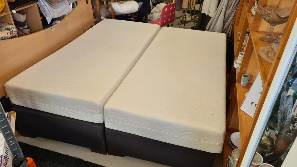 Nette boxspring 180 x 200 cm, Ophalen, Gebruikt, Onbekend, Tweepersoons