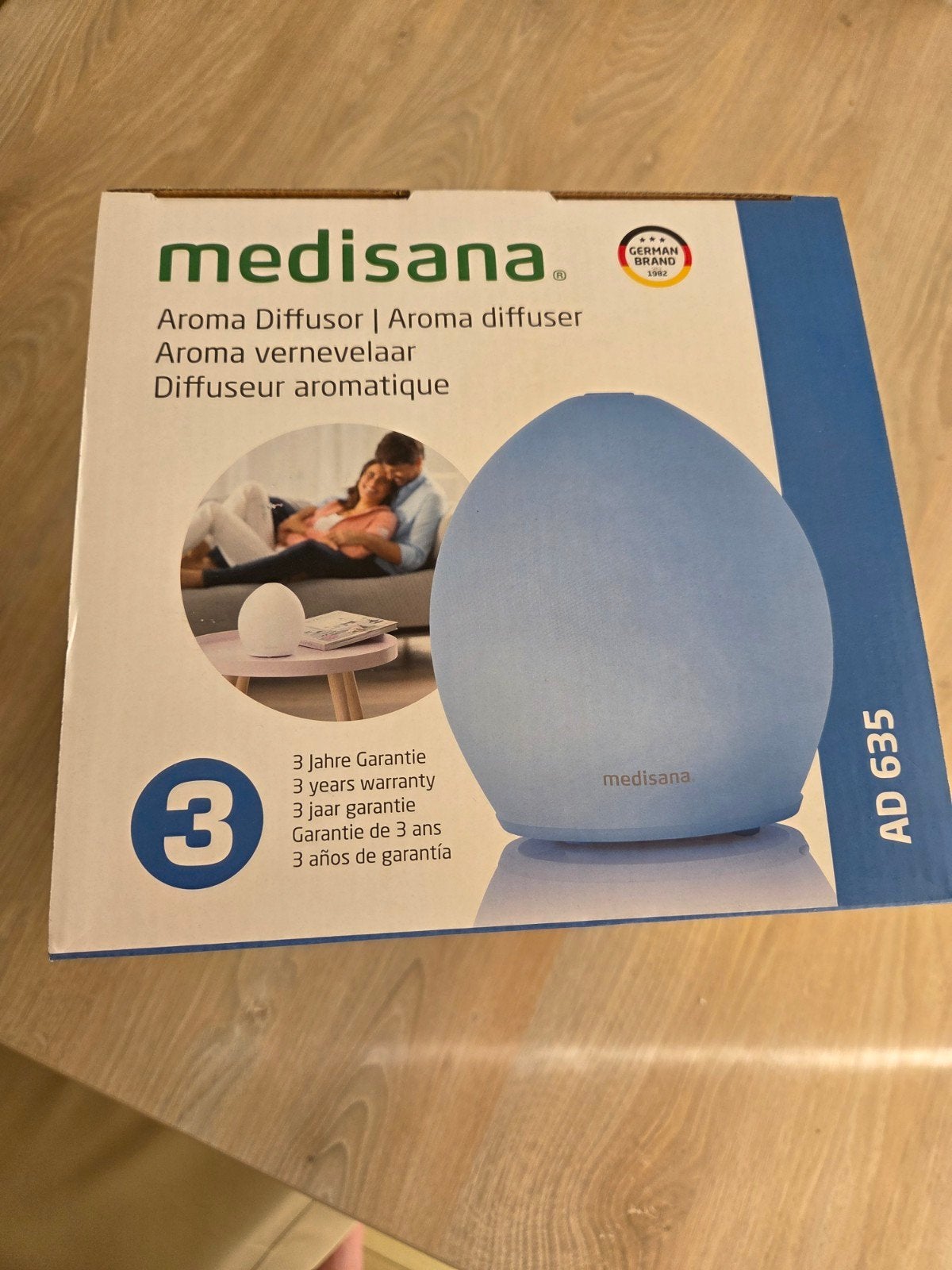 Medisana Aroma Diffuser AD 635 - Nieuw in doos, Nieuw, Kunststof, Ophalen of Verzenden, Modern