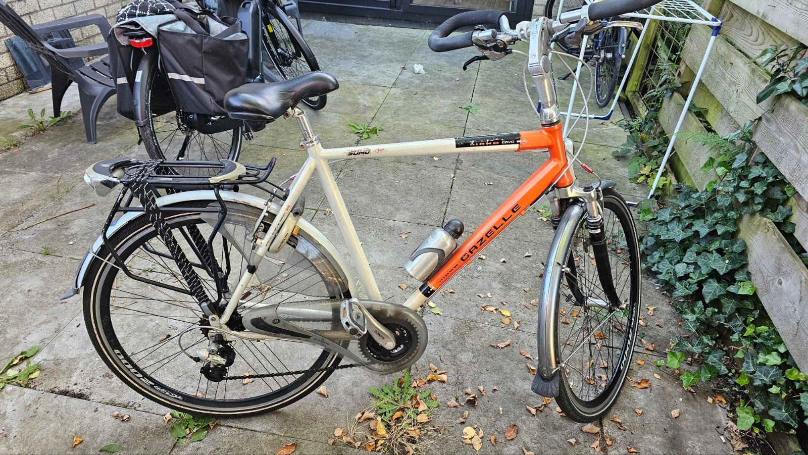 Gazelle Orange C7 fiets - Gebruikt, Ophalen, Gebruikt, Velgrem, Versnellingen