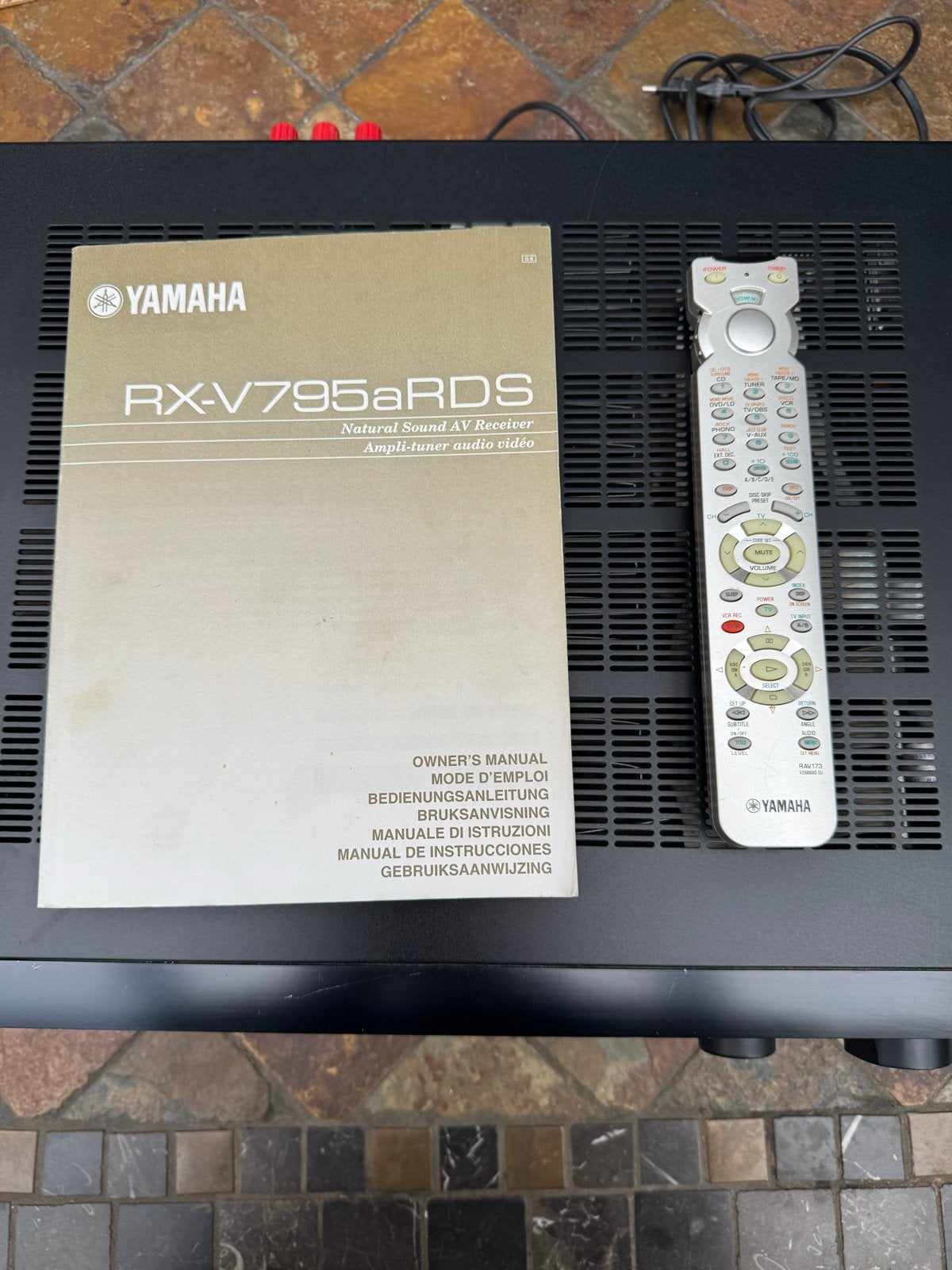 Yamaha RX-V795aRDS Natural Sound AV Receiver, Ophalen, Yamaha, 120 watt of meer, Gebruikt