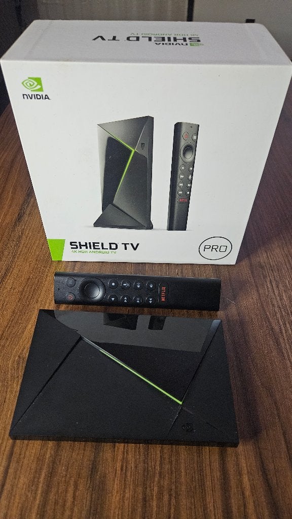 NVIDIA Shield TV Pro 4K HDR – Zo goed als nieuw, Verzenden, Zo goed als nieuw, HDMI, Minder dan 500 GB