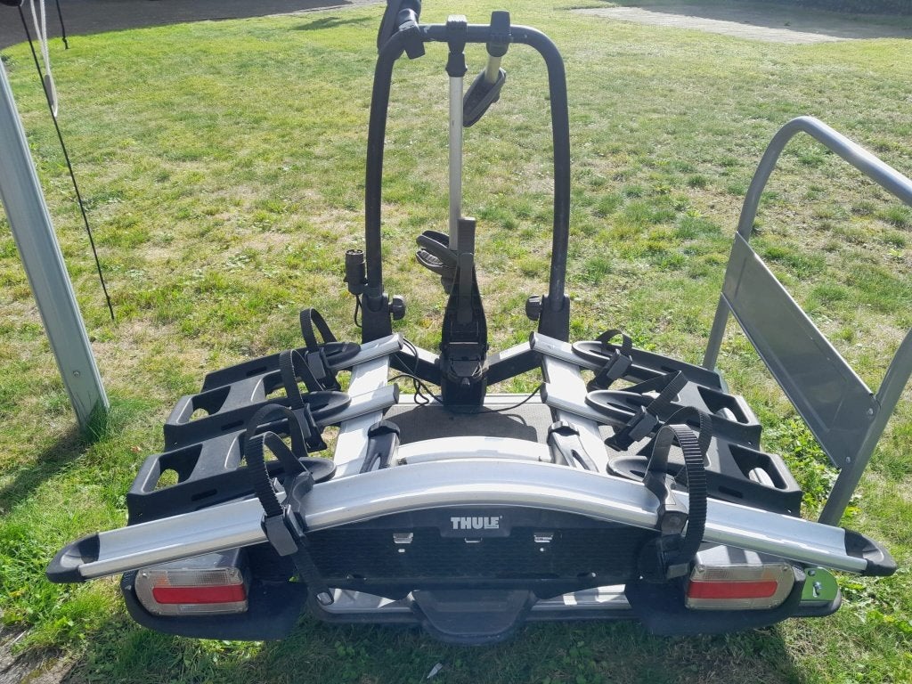 Fietsendrager Velocompact 927 voor 4 fietsen, Ophalen, 3 fietsen of meer, Gebruikt, Brede banden