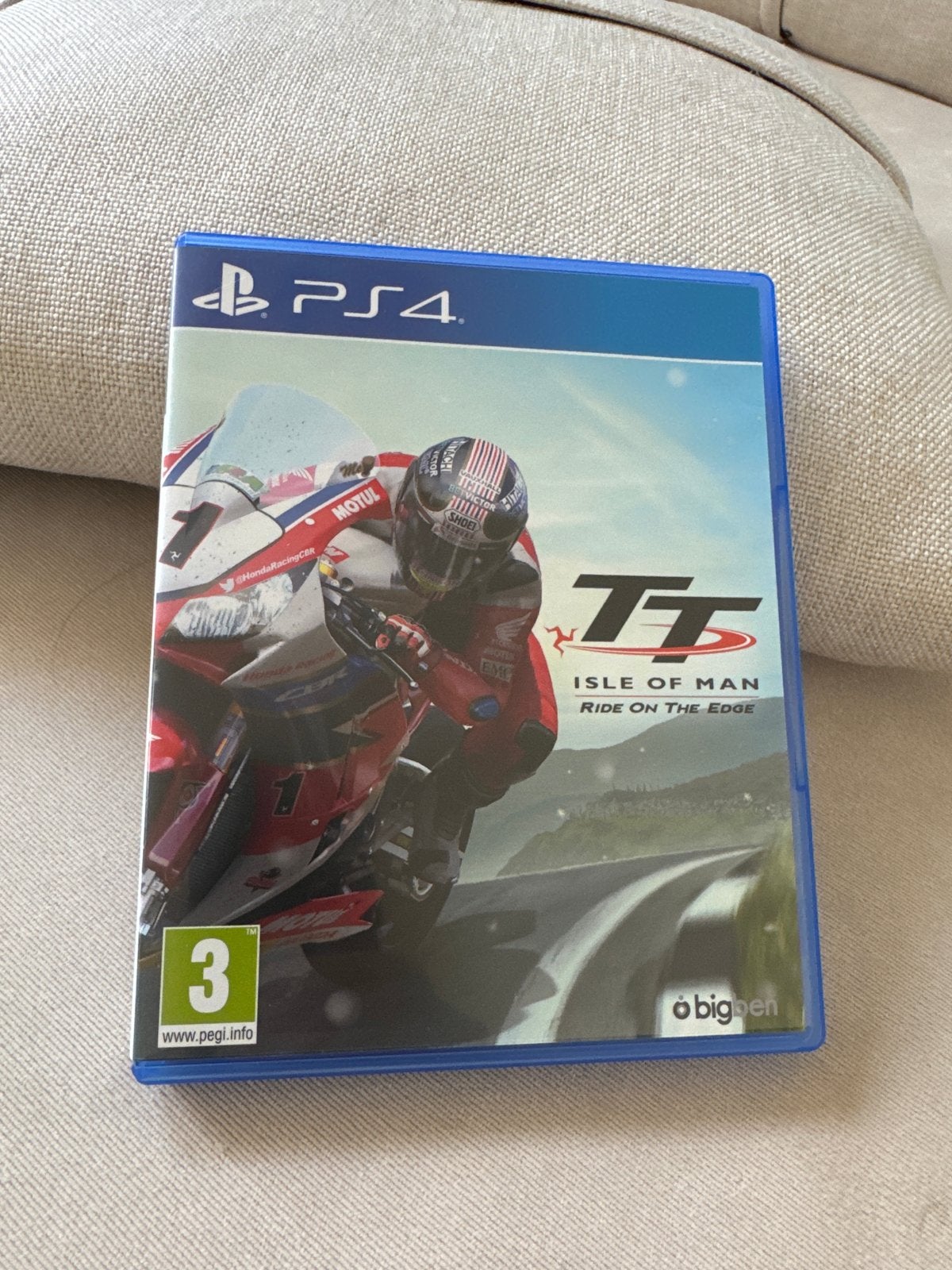TT Isle of Man: Ride on the Edge - PS4 Racegame, Spelcomputers en Games, 1 speler, Racen en Vliegen, Ophalen of Verzenden, Zo goed als nieuw