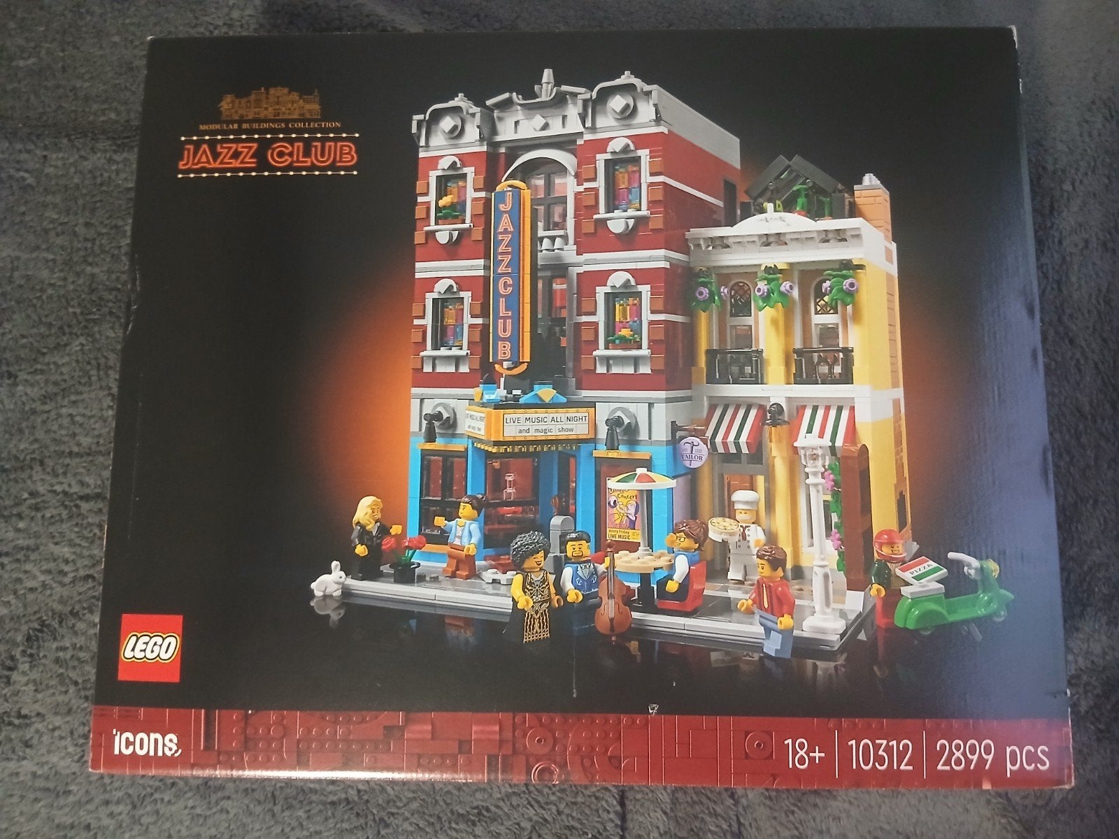 Nieuwe LEGO Icons Jazz Club (10312) - Sealed, Lego, Nieuw, Ophalen of Verzenden, Icons