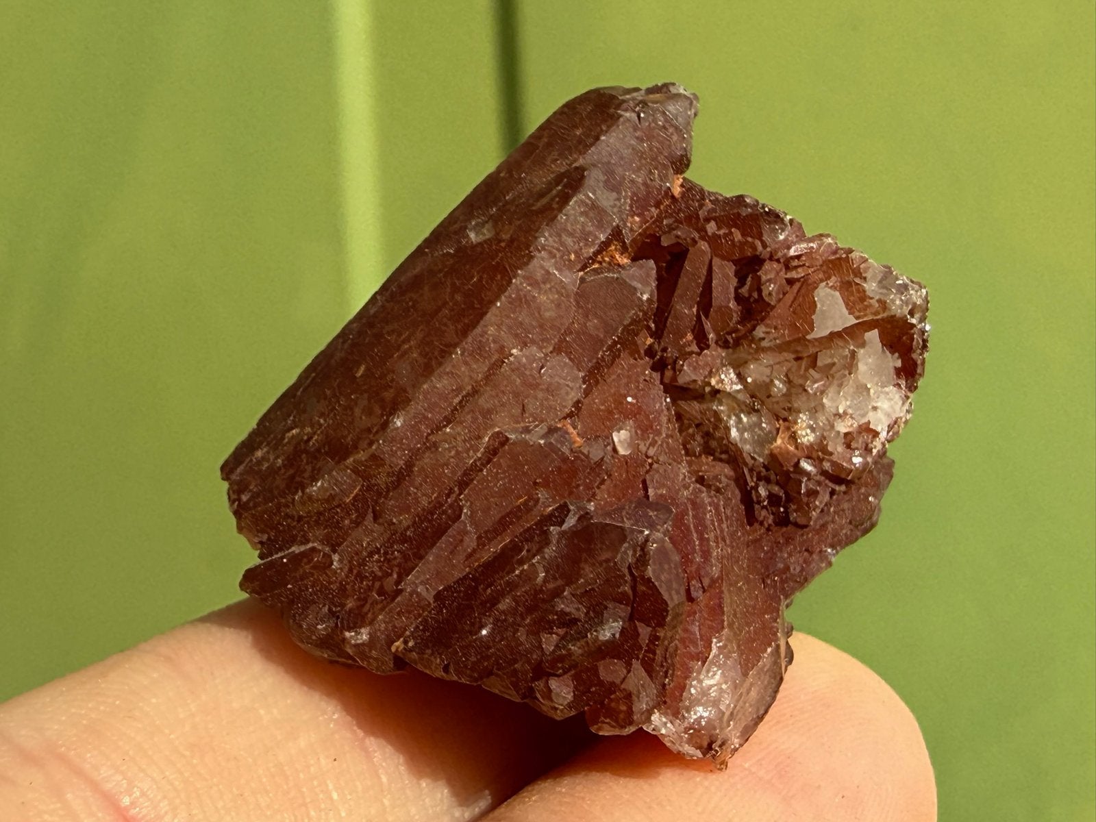 Tangerine kwarts mineralen, Ophalen of Verzenden, Mineraal