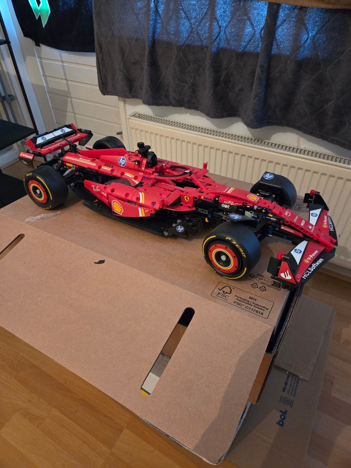 Lego Technic Ferrari Formule 1 Auto, Lego, Ophalen of Verzenden, Zo goed als nieuw, Technic