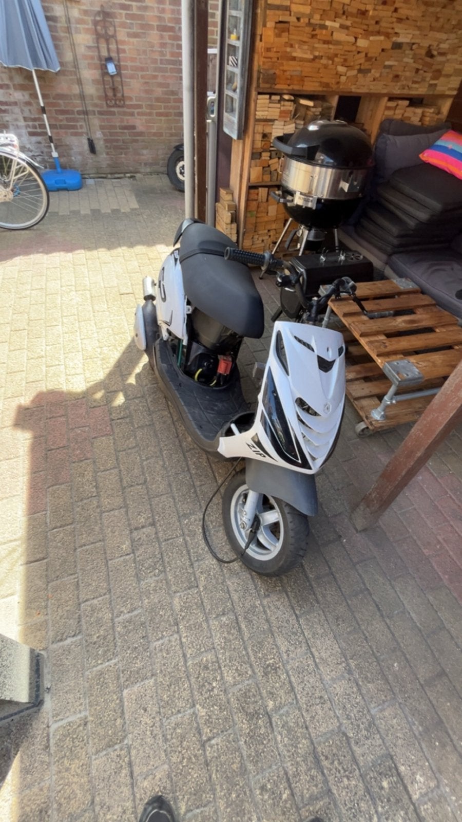 Piaggio Zip 70cc Snor - snel, Ophalen of Verzenden, Gebruikt, Benzine, Piaggio