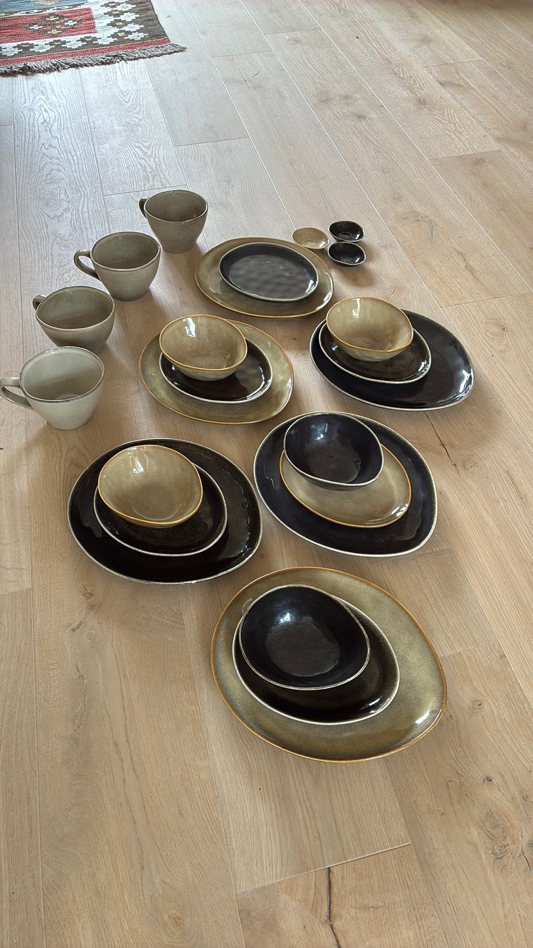 Servies By-Boo ovaal, Ophalen, Zo goed als nieuw, Bord(en), Overige stijlen