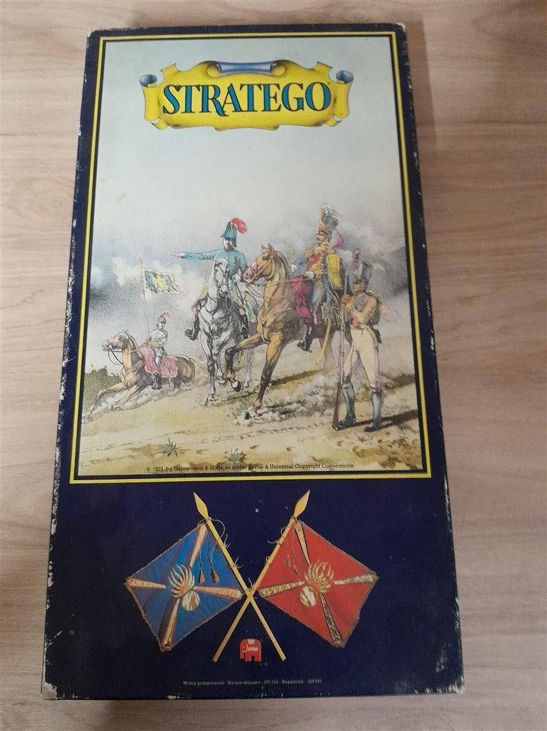 Stratego blauwe doos - s1359, Verzenden, Zo goed als nieuw