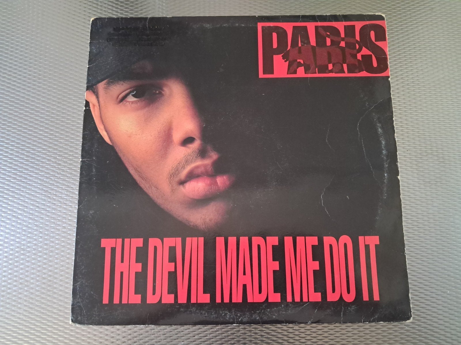 Paris - The Devil Made Me Do It LP 1990 (Promo), LP, Gebruikt, Promo, Ophalen of Verzenden
