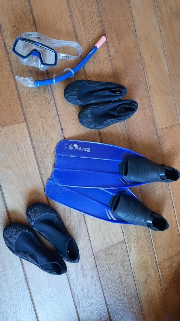 Waterset maat 34 tm 39, Ophalen of Verzenden, Zo goed als nieuw, Snorkelvinnen