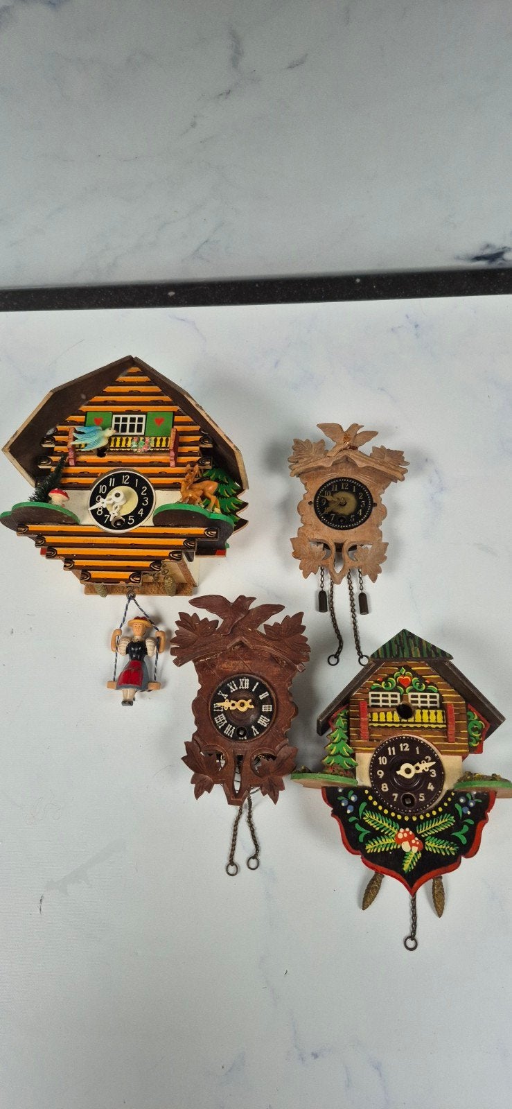 4 Weerhuisjes, Ophalen of Verzenden