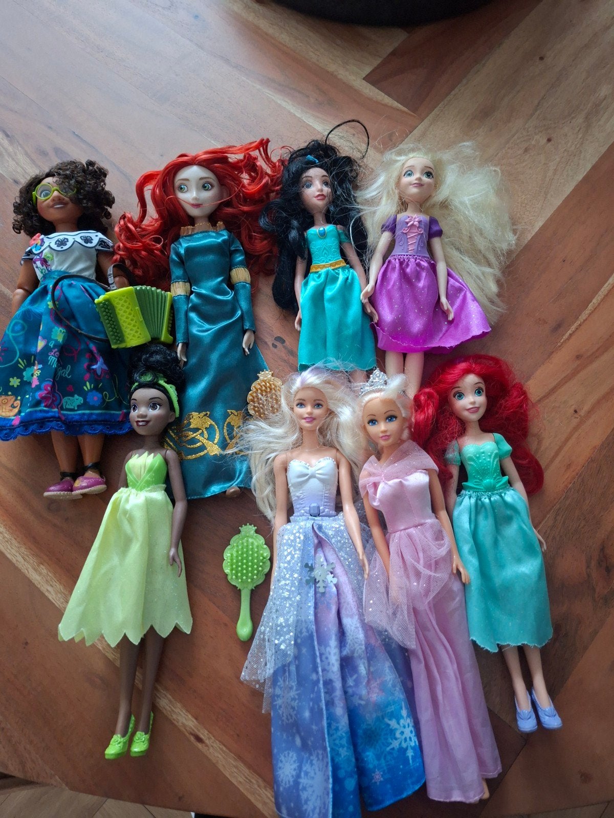 Grote collectie Disney prinsessen en andere poppen, Ophalen, Gebruikt, Overige typen