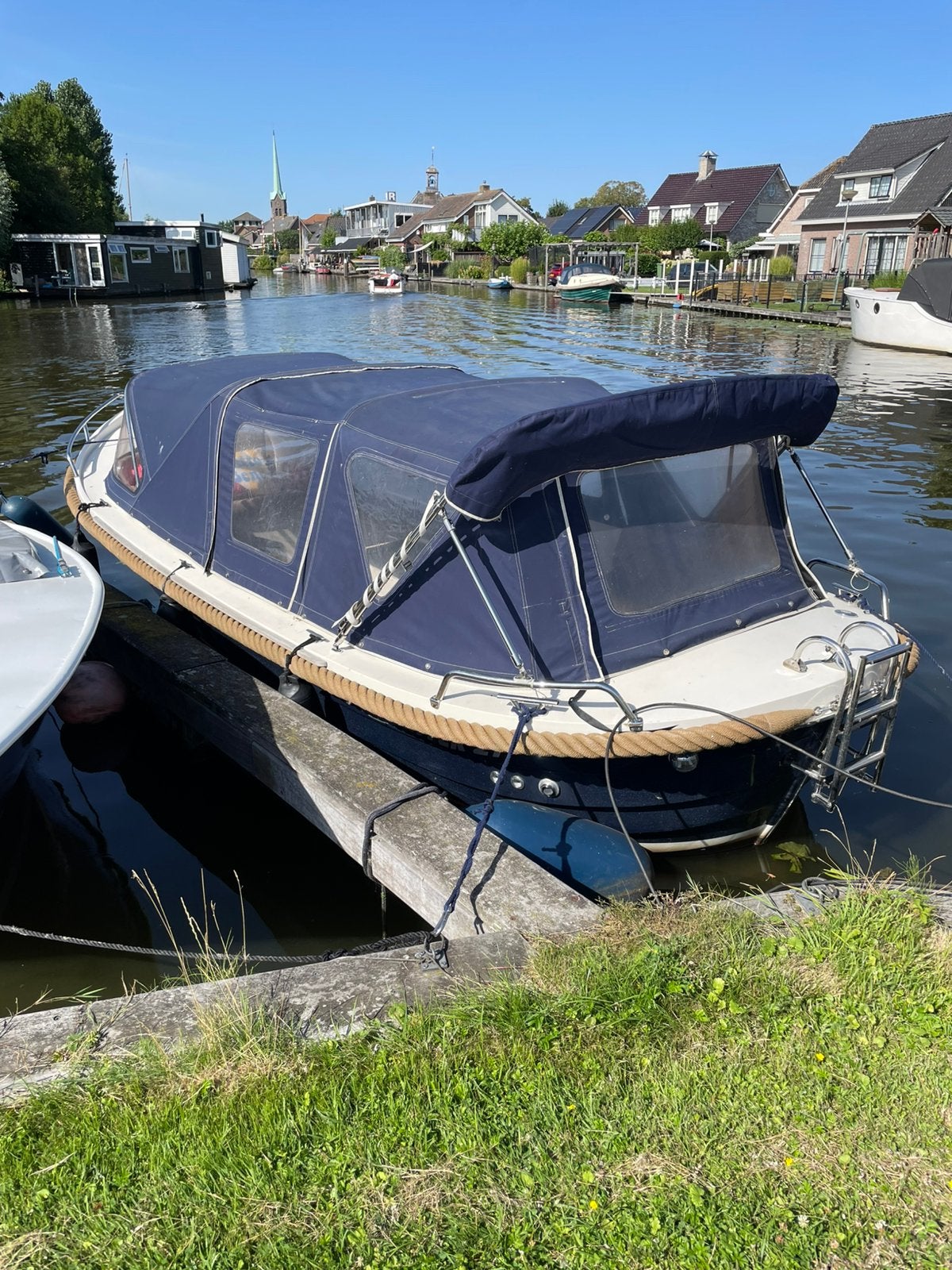 Zeer nette Zarro inter met 3 cyl Vetus motor, Ophalen, Zo goed als nieuw, Diesel, Bilgepomp