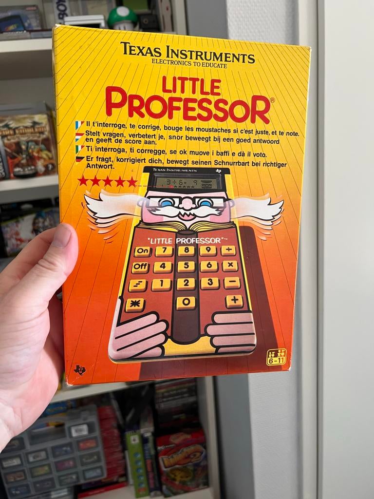 Texas Instruments Little Professor Rekenmachine Educatief, Ophalen of Verzenden, Zo goed als nieuw, Elektronica