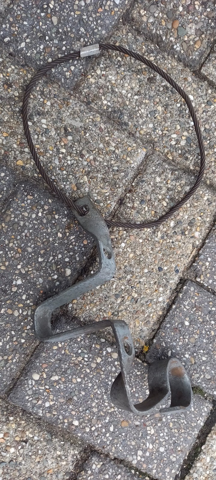 Hulpkoppeling met staalkabel, Ophalen of Verzenden, Gebruikt