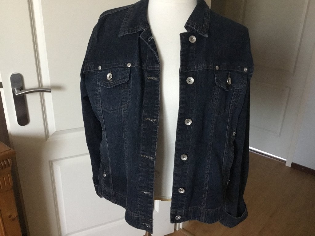 Nieuw spijkerjasje van ms mode. Maat 42, Kleding | Dames, Blauw, Maat 42/44 (L), Nieuw, Ophalen of Verzenden