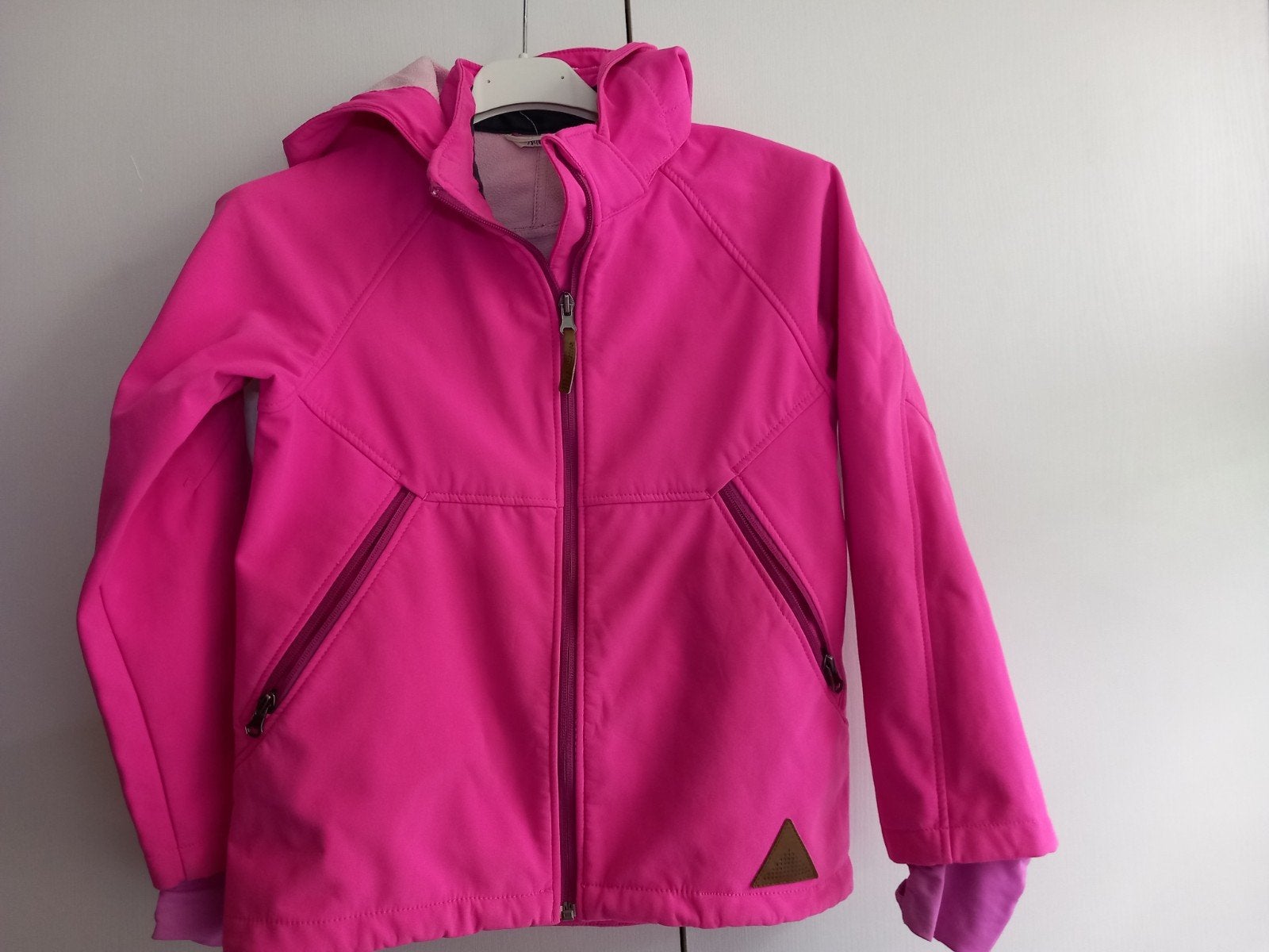 Maat 128 Rose softshell H&M, Ophalen of Verzenden, Zo goed als nieuw, Meisje, Jas