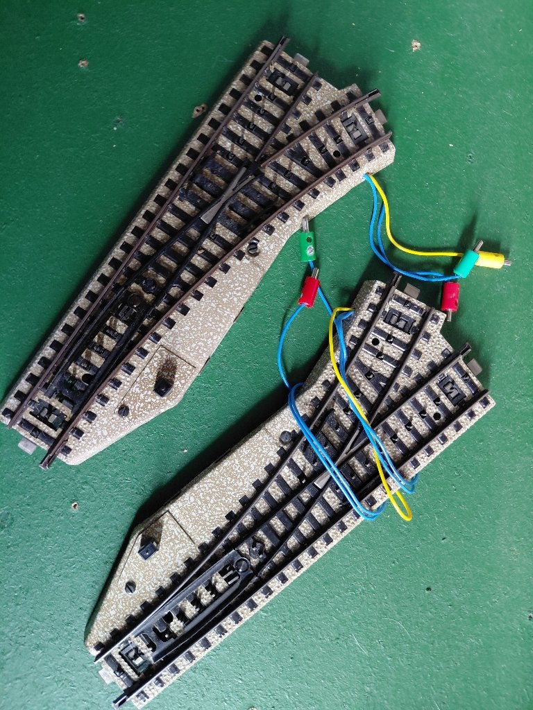 Märklin wissels 5202, Wisselstroom, Gebruikt, Rails, Ophalen of Verzenden