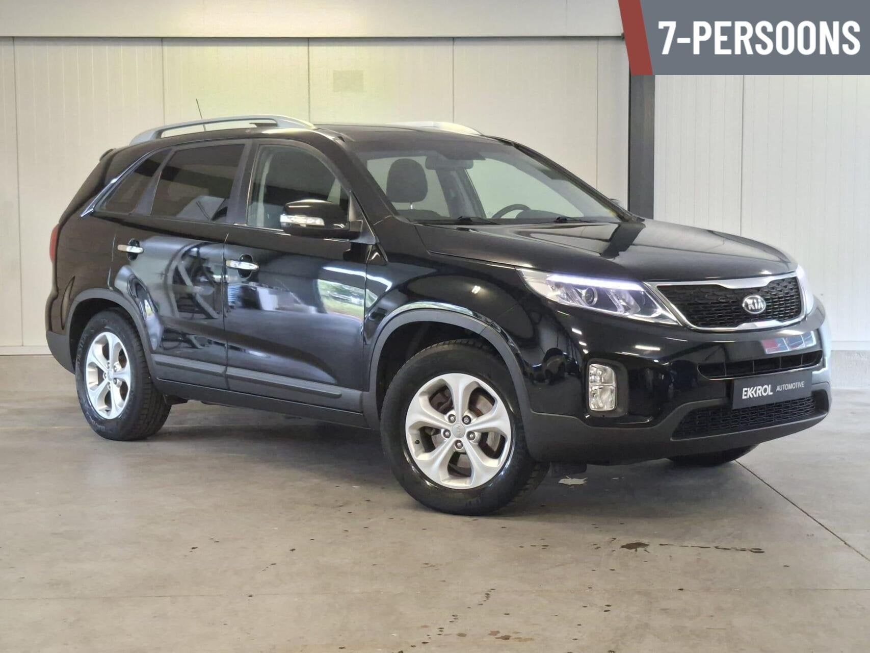 Kia Sorento 2.4 GDi Plus Pack 7p Aut (Org NL/Pano/ClimaNAP), Euro 5, Stof, Gebruikt, 2359 cc