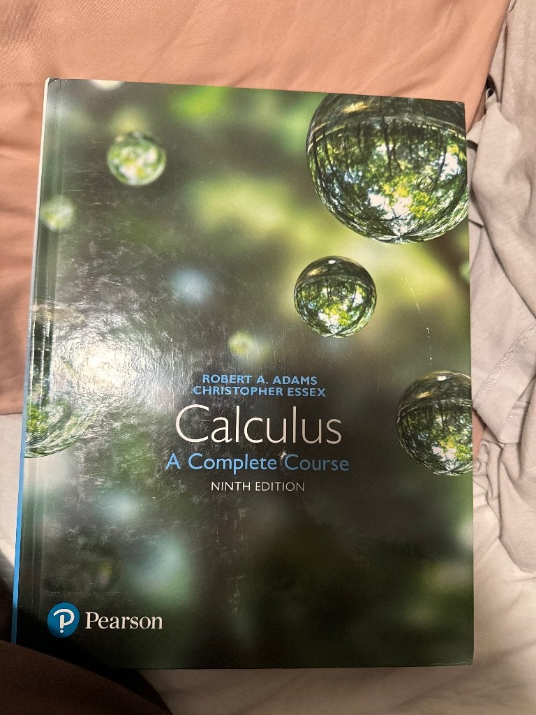 Calculus: A Complete Course (9th Edition), Boeken, Ophalen of Verzenden, Beta, Zo goed als nieuw, WO