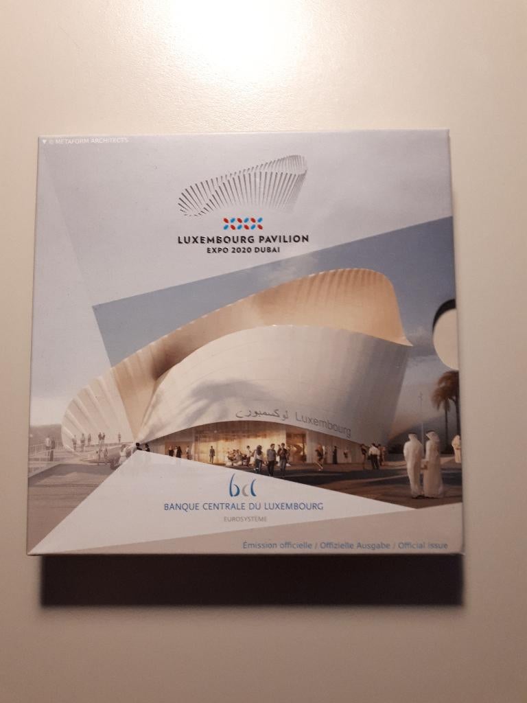 Luxemburg 2020: 2,5 Euro Expo Dubai (PROOF, blister), Verzenden, Luxemburg, Overige waardes, Zilver