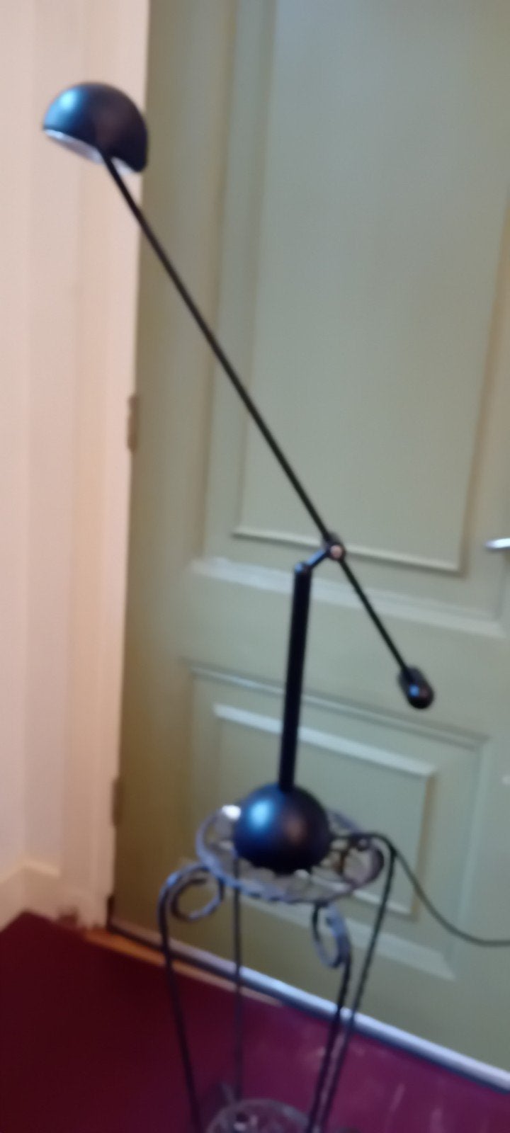 Hustadt Leuchten Bureaulamp met contra mechanisme, Ophalen of Verzenden, Gebruikt, Postmodern