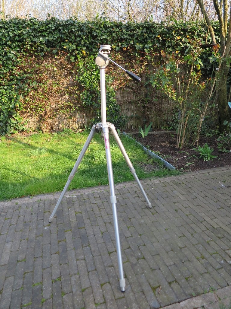 Statief, Gebruikt, Met balhoofd, Slik, 150 tot 175 cm