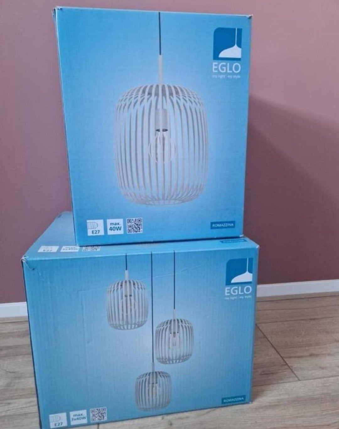 2x EGLO Romazzina hanglampen - Nieuw in verpakking, Ophalen of Verzenden