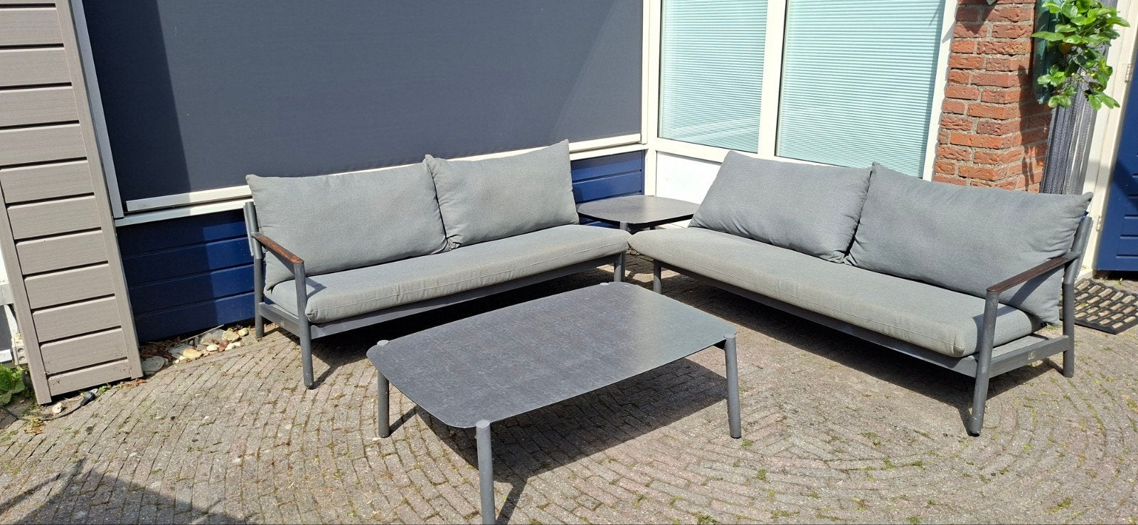 Aluminium Loungeset, Ophalen, Aluminium