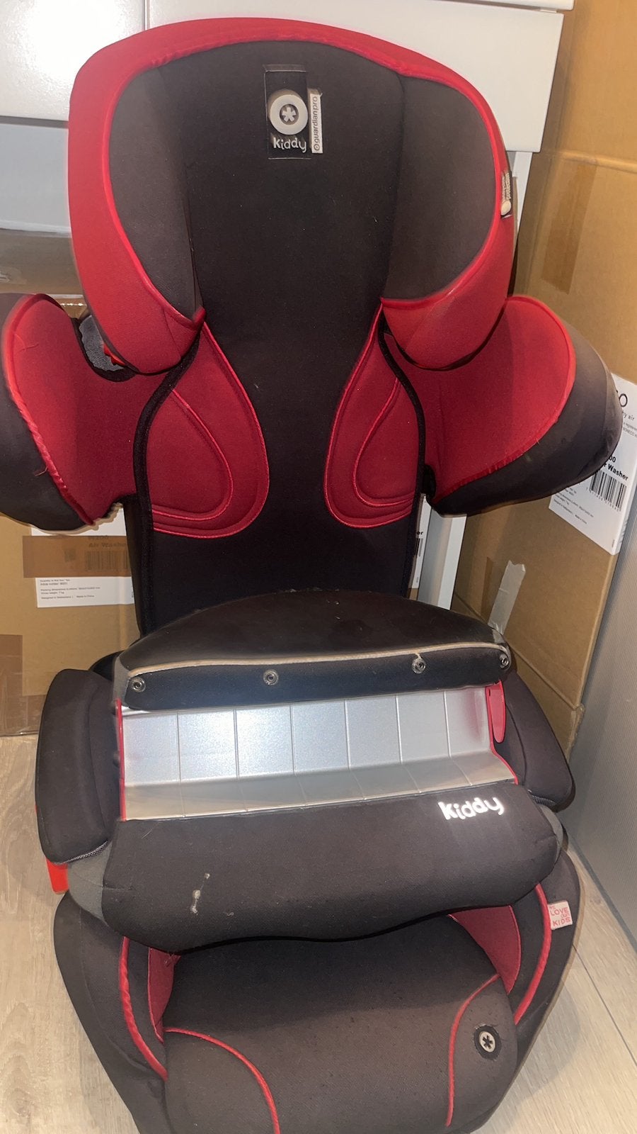 Kiddy guardian pro autostoel, 9 t/m 36 kg, Ophalen, Overige merken, Gebruikt