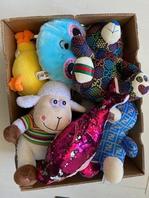 Grote collectie knuffels: diverse dieren en karakters, Overige merken, Overige karakters, Overige typen, Ophalen of Verzenden