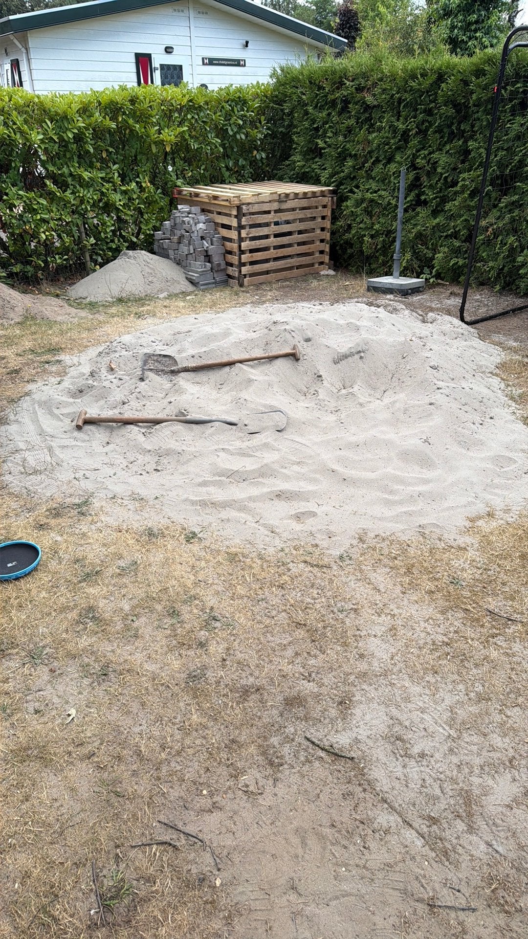 Zand (gratis), Ophalen, Zo goed als nieuw
