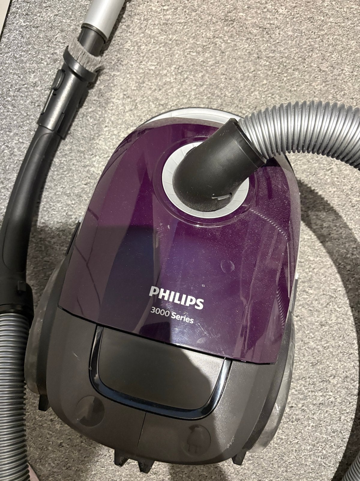 Philips stofzuiger 3000 Series in goede staat, Inclusief accessoires, Philips, Zo goed als nieuw, Sledestofzuiger