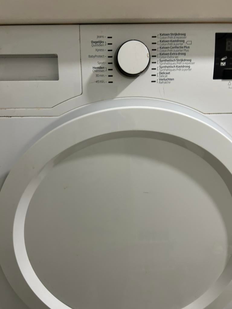 Miele Wasmachine W 3933 en Droger, 6 tot 8 kg, Ophalen of Verzenden, Gebruikt, 85 tot 90 cm