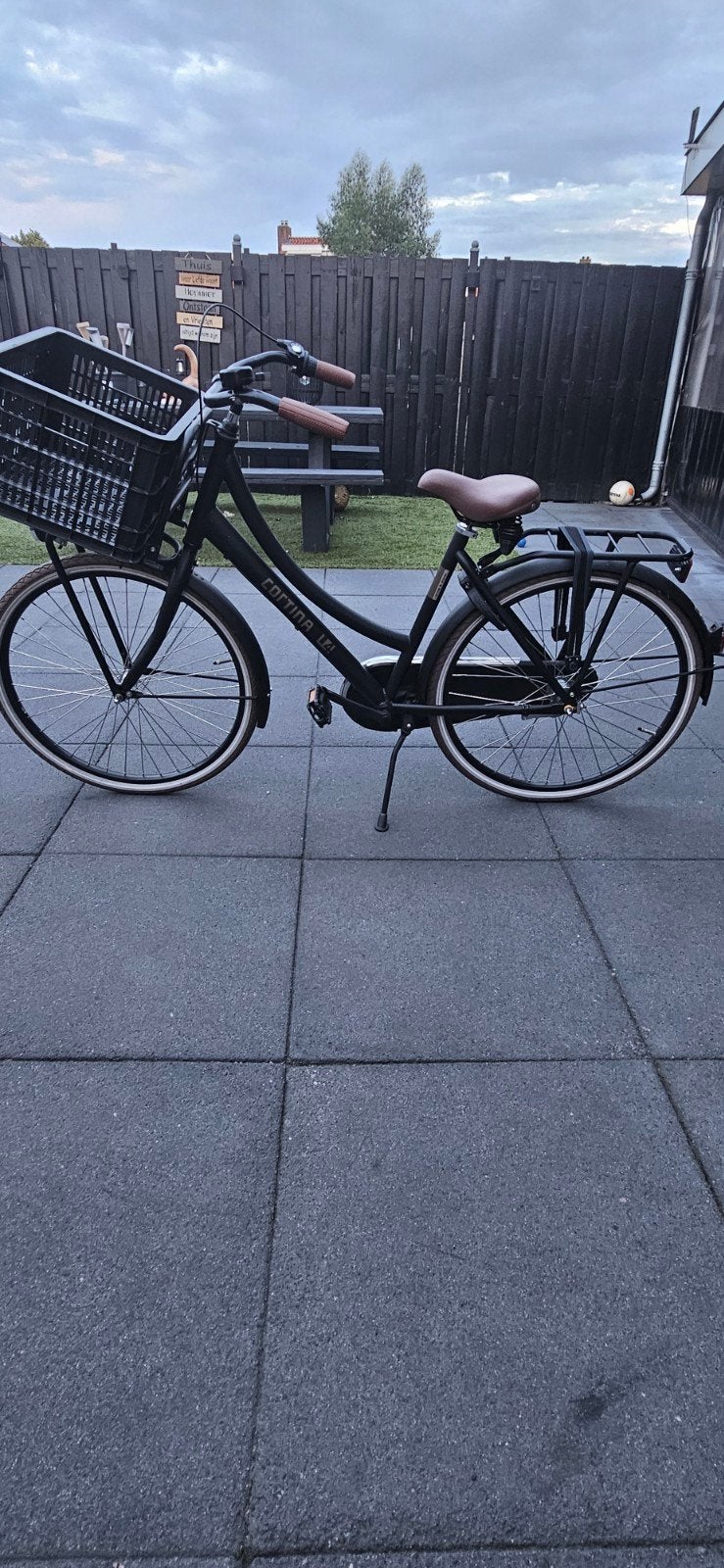 Cortina kinderfiets 26 inch, Fietsen en Brommers, Fietsen | Kinderfietsjes, Ophalen, Gebruikt, Cortina, Terugtraprem