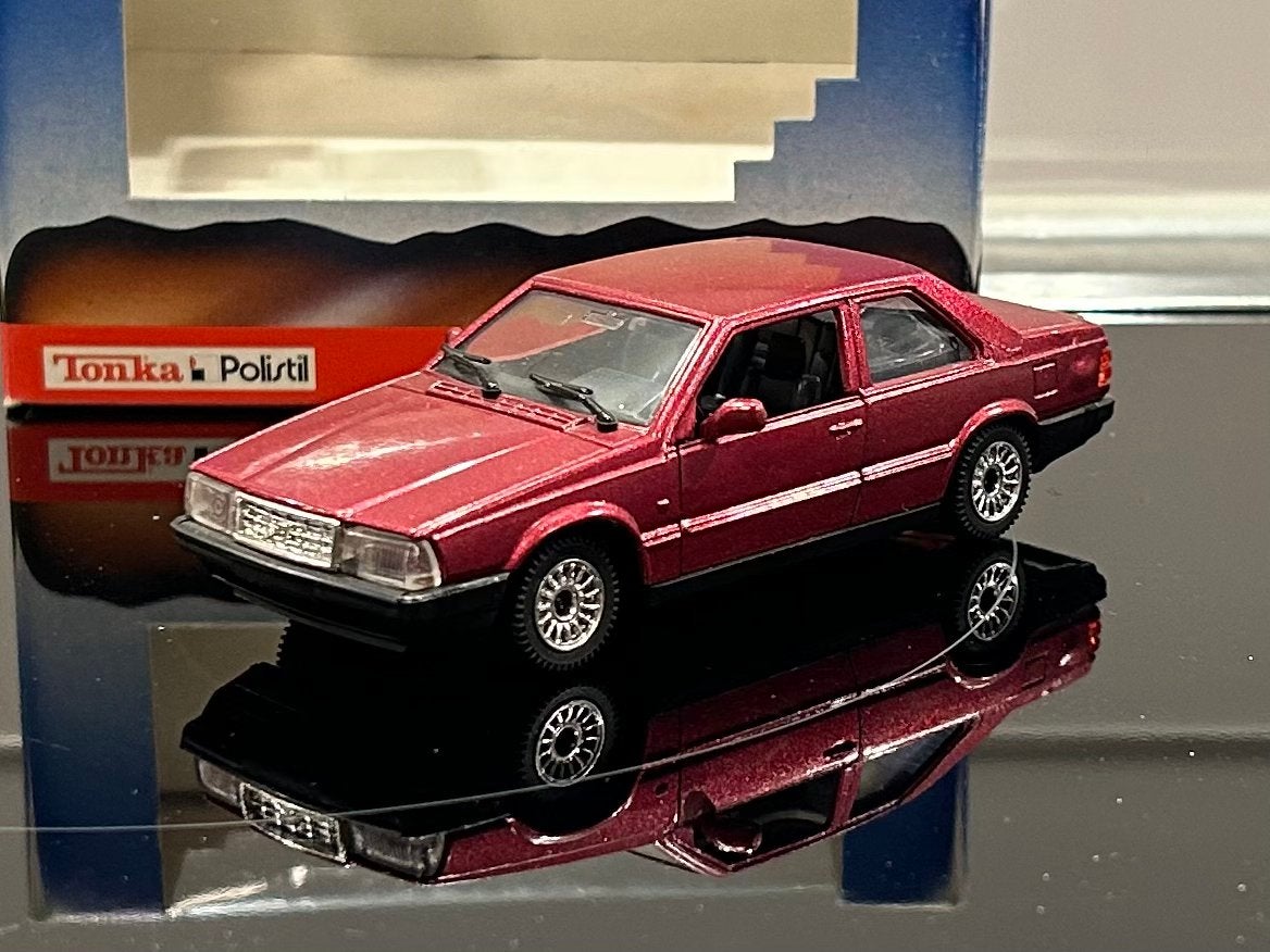 Tonka Polistil Volvo 780 Bertone 1:40 OVP, Ophalen of Verzenden, Zo goed als nieuw, Auto