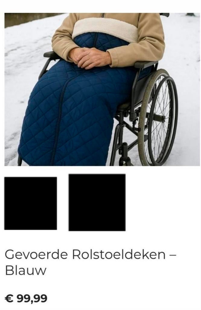 Warme Rolstoeldeken, Diversen, Rolstoelen, Elektrische rolstoel, Ophalen of Verzenden