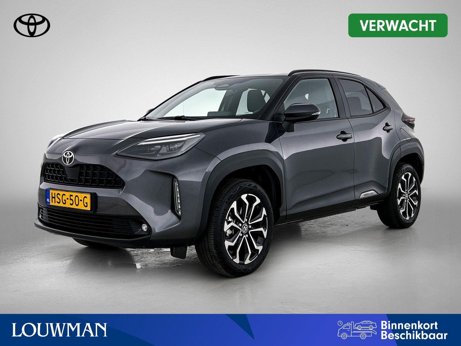 Toyota Yaris Cross 1.5 Hybrid 115 First Edition | BTW voertu, 12 maanden, Stof, Gebruikt, 116 pk