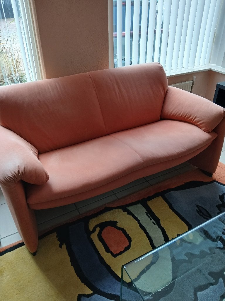 Leolux 2-zits bank, Ophalen, Gebruikt, 150 tot 200 cm, Tweepersoons