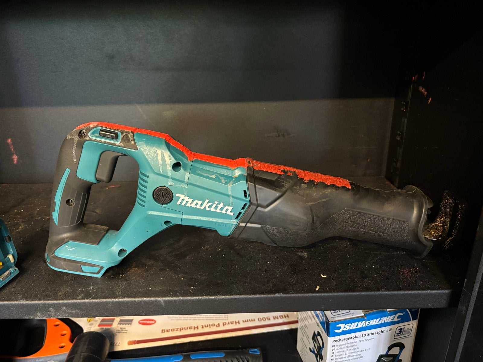 Makita DJR186 18V Reciprozaag - Zo goed als nieuw, Ophalen, 70 mm of meer, 600 tot 1200 watt, Zo goed als nieuw