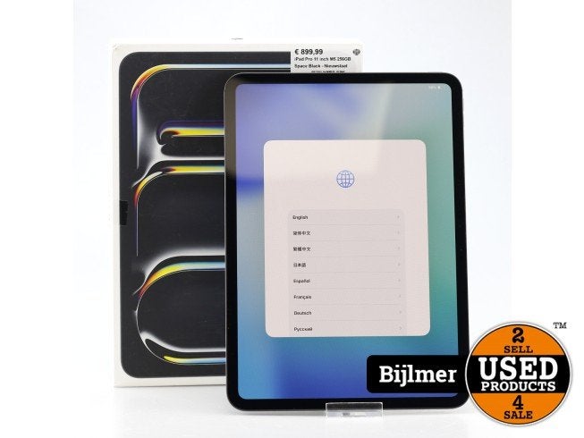iPad Pro 11 inch M5 256GB Space Black - Nieuwstaat, Apple, Zo goed als nieuw, Support@apple.com, One Apple Park Way
Cupertino, CA 95014
United States