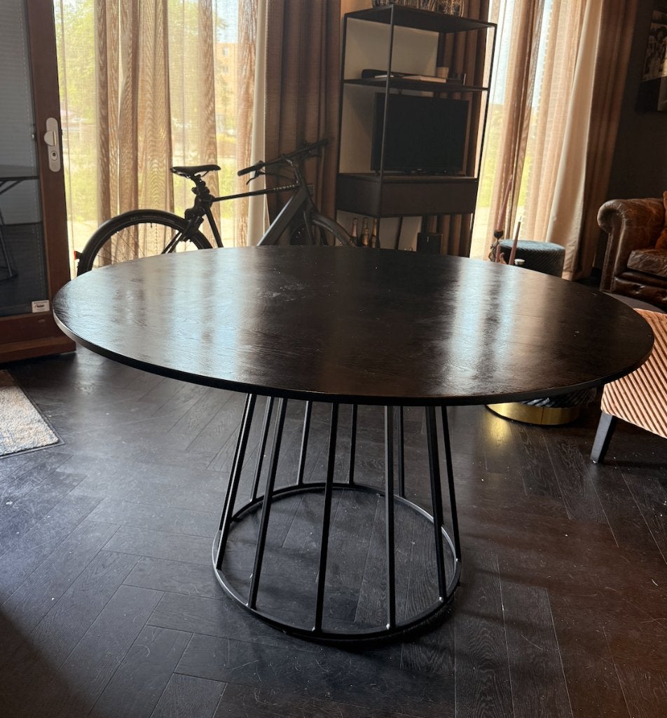 Eettafel Keijser&Co, Ophalen, Overige materialen, Gebruikt, Rond