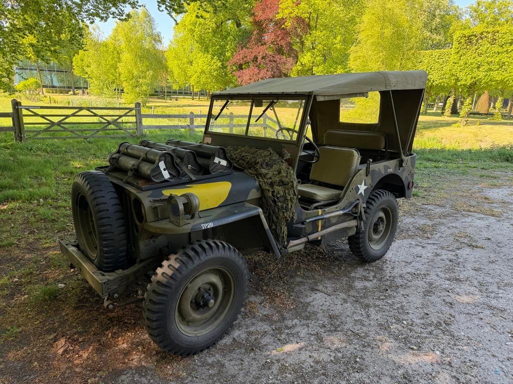 Jeep kap Willys MB / Ford GPW – nette staat – canvas, Ophalen, Nederland