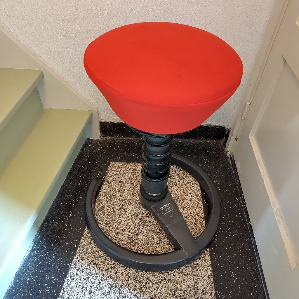 Aeris Swopper ergonomische bureaustoel, Huis en Inrichting, Bureaustoelen, Ophalen, Gebruikt, Zwart, Bureaukruk