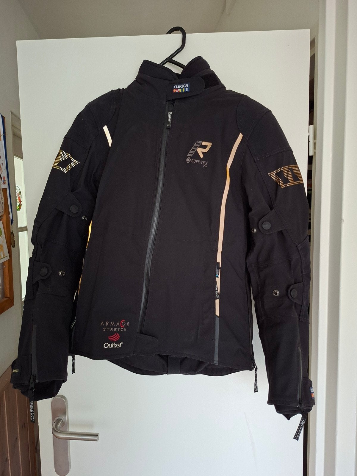 Rukka Gore-Tex dames motorjas - Zwart, Maat 40, Ophalen, Jas | textiel, Rukka, Dames