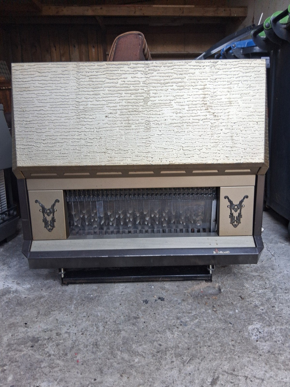 Vintage Ciney Clervaux 6000T kachel, Ophalen of Verzenden, Gebruikt, Hout, Gaskachel